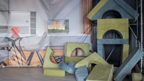 Grote zachte bouwblokken bij Building Blocks